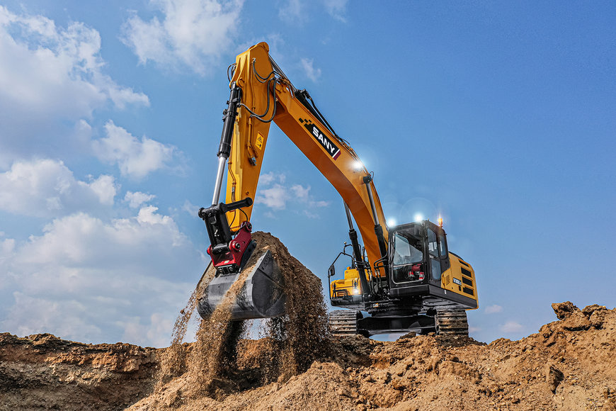 LE NOUVEL ENGIN SY305C DE SANY DÉMARRE AVEC SUCCÈS DANS UNE TOUTE NOUVELLE CATÉGORIE
